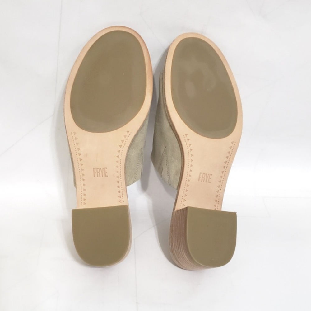 Frye Cindy Mule in cement suede - Picture 6 of 6
